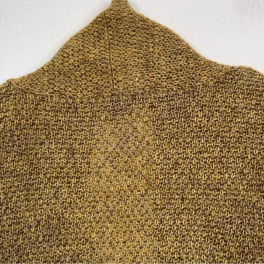 Eileen Fisher Open Front Cardigan Sweater Size PL Wool Mohair Cashmere blend - Picture 7 of 10